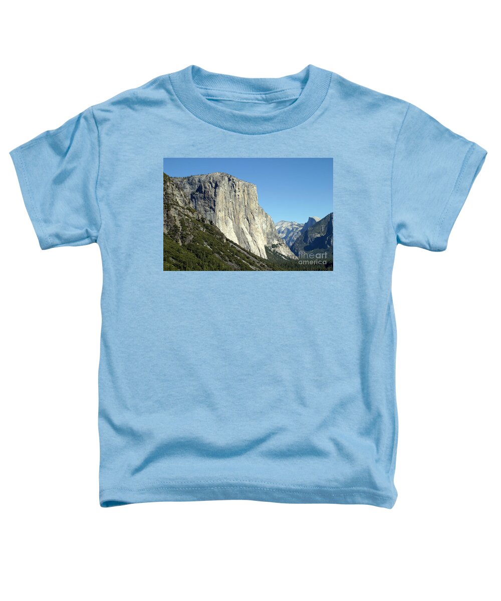 Yosemite Toddler T-Shirt featuring the photograph El Capitan #1 by Henrik Lehnerer