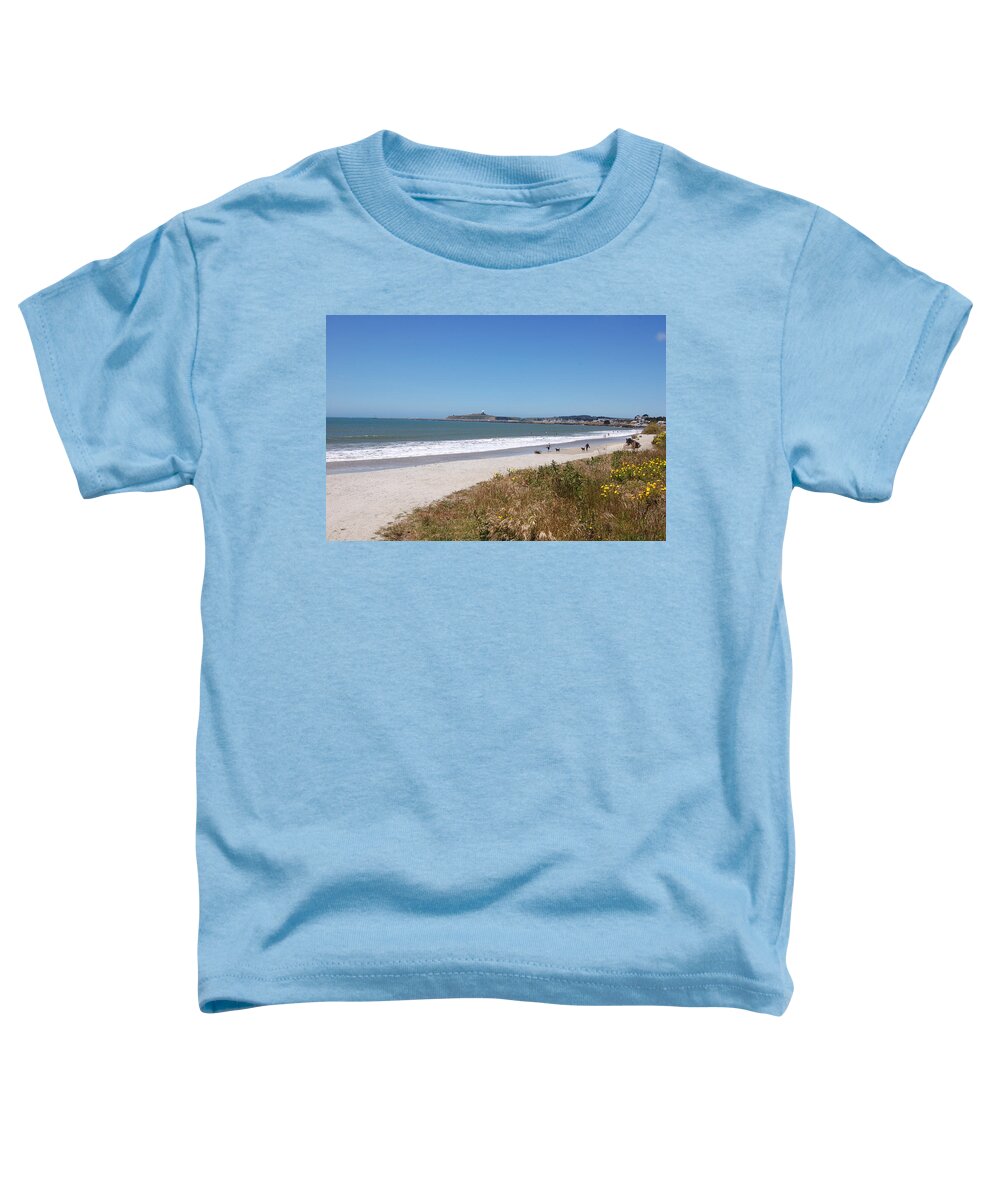 California Toddler T-Shirt featuring the photograph Coastside California by Carolyn Donnell