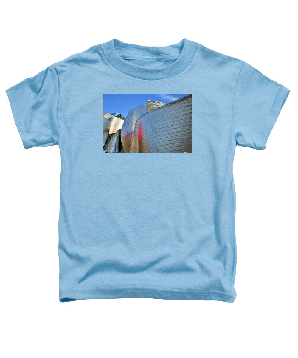 Guggenheim Toddler T-Shirt featuring the photograph Guggenheim Museum Bilbao - 3 by RicardMN Photography