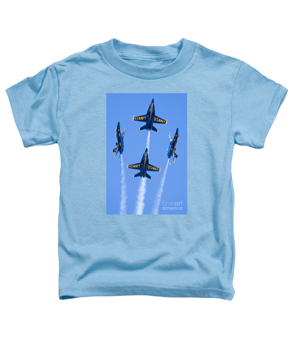 Blue Angels Toddler T-Shirt featuring the photograph Knighton006 by Daniel Knighton