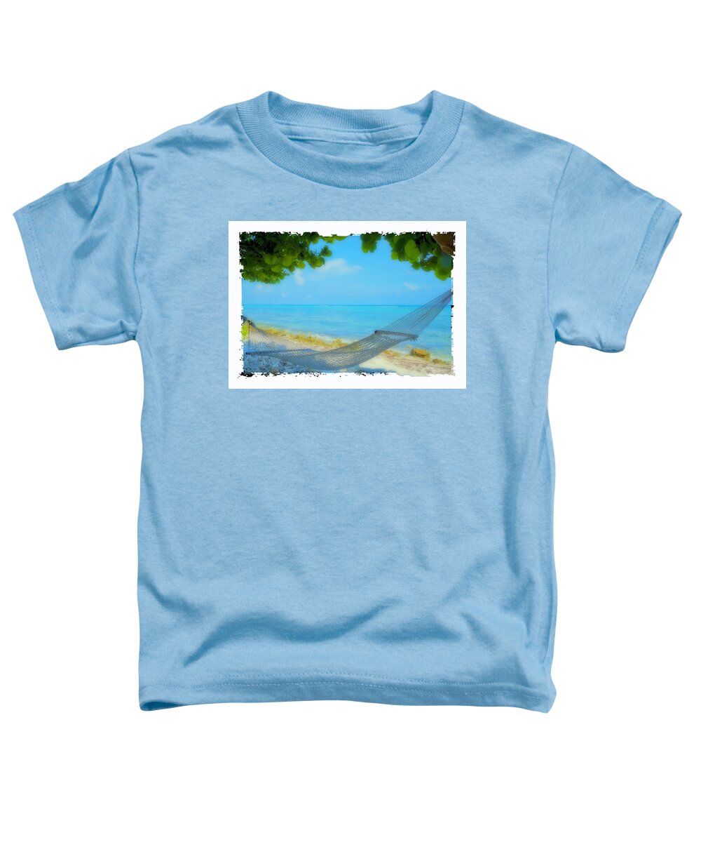 Beach Toddler T-Shirt featuring the photograph Life is Good by Stephen Anderson