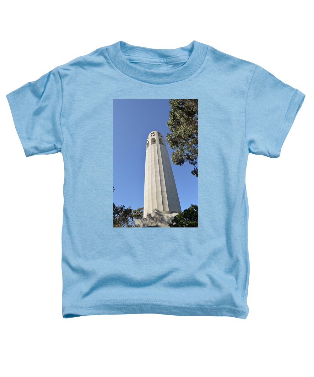 San Francisco Toddler T-Shirt featuring the photograph Coit Tower, San Francisco #1 by Erik Burg