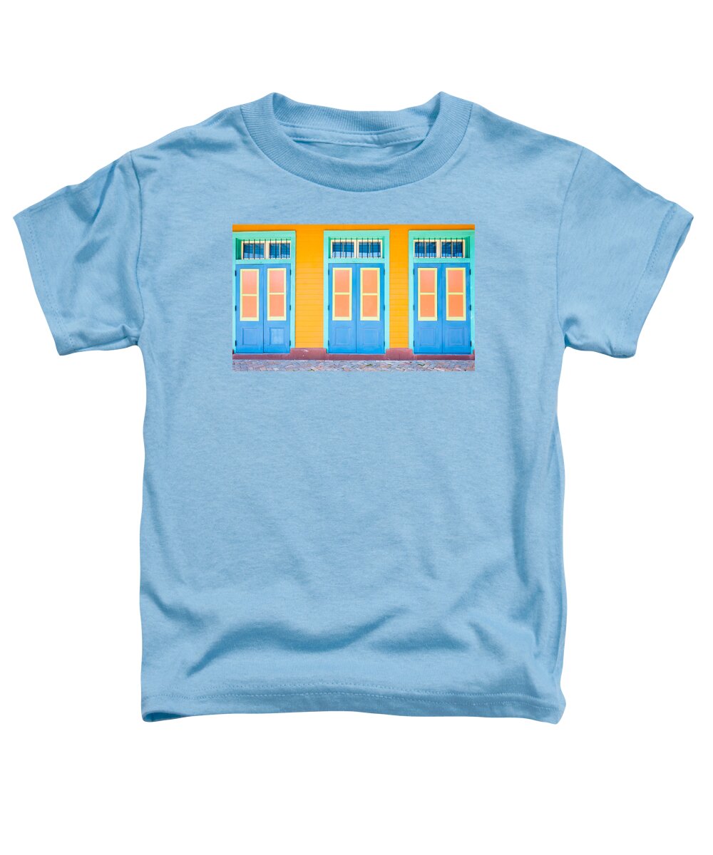 Architecture Toddler T-Shirt featuring the photograph French Quarter #1 by Raul Rodriguez