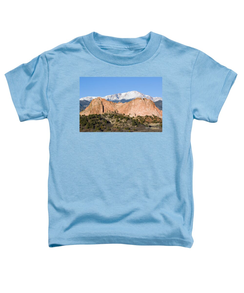 Pikes Peak Toddler T-Shirt featuring the photograph Pikes Peak #10 by Steven Krull