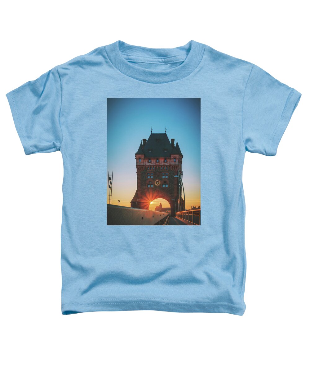 Nibelungenturm Toddler T-Shirt featuring the photograph Nibelungenturm #3 by Marc Braner