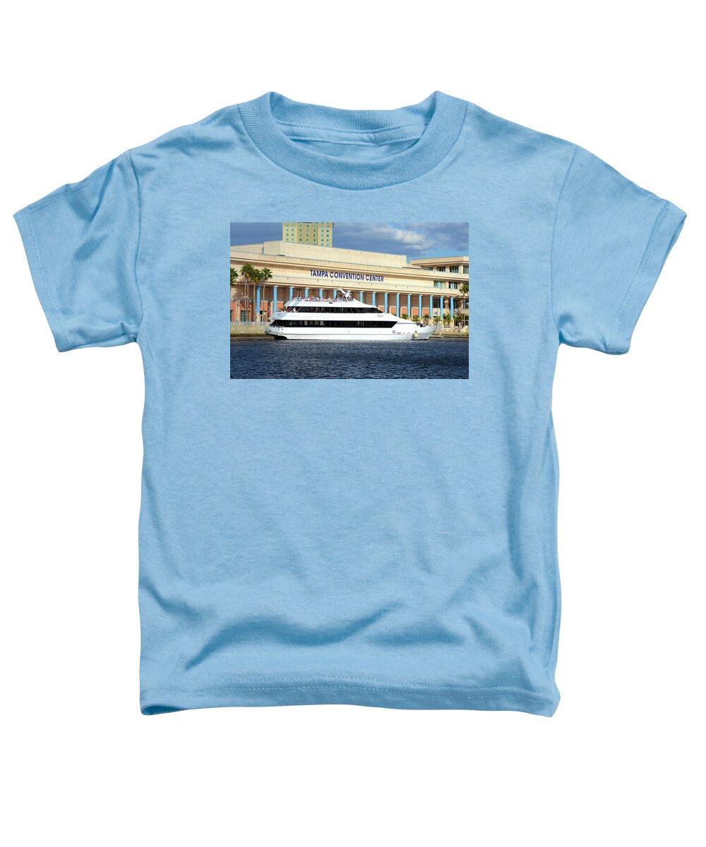Tampa Convention Center Florida Toddler T-Shirt featuring the photograph Tampa Convention Center #2 by David Lee Thompson