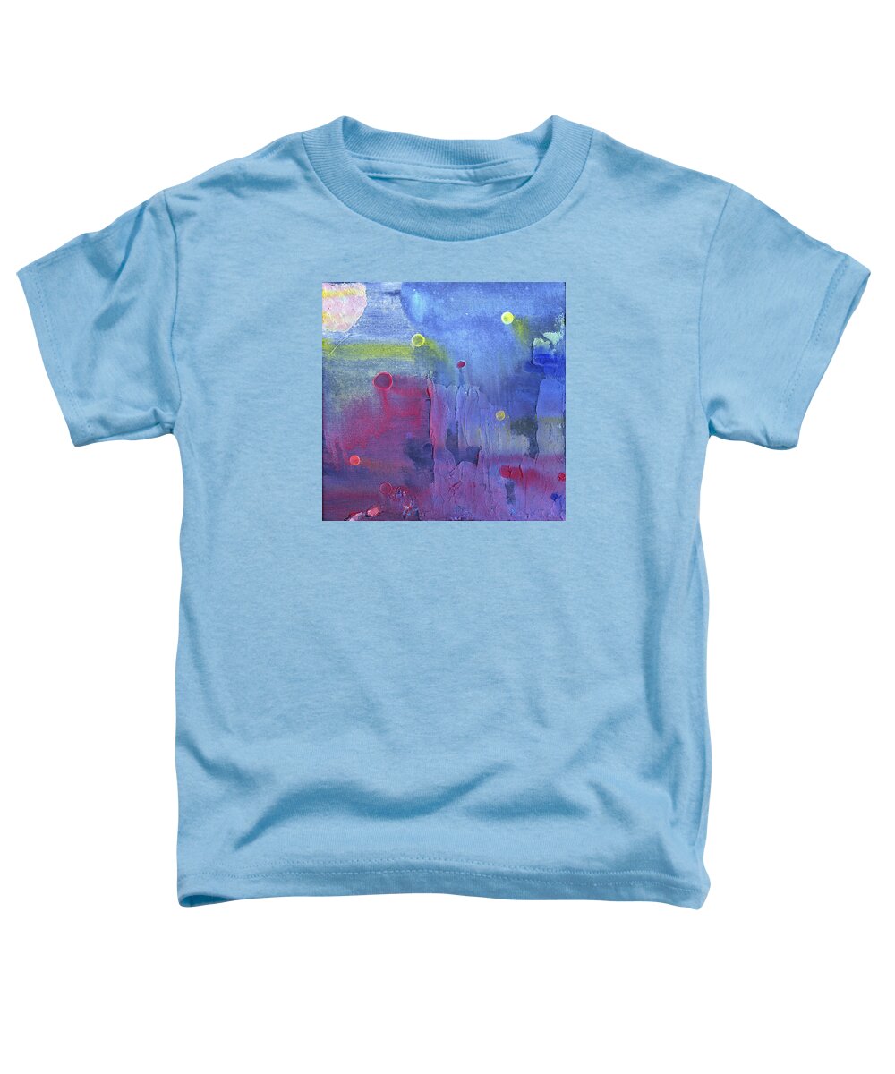 Abandon Toddler T-Shirt featuring the painting Abandoned daylight by Phil Strang