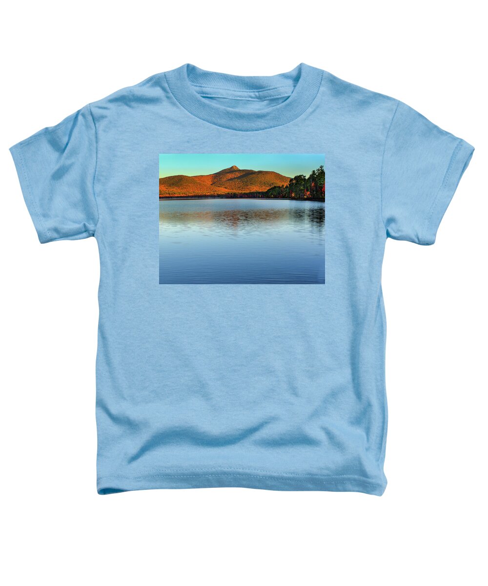 New England Toddler T-Shirt featuring the photograph Autumn Sunrise on Mount Chocorua by David Thompsen