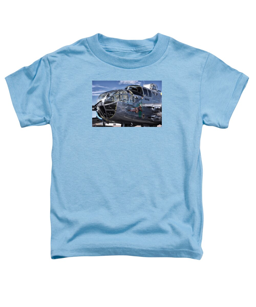 Photograph Toddler T-Shirt featuring the photograph B-25 Mitchell by Richard Gehlbach