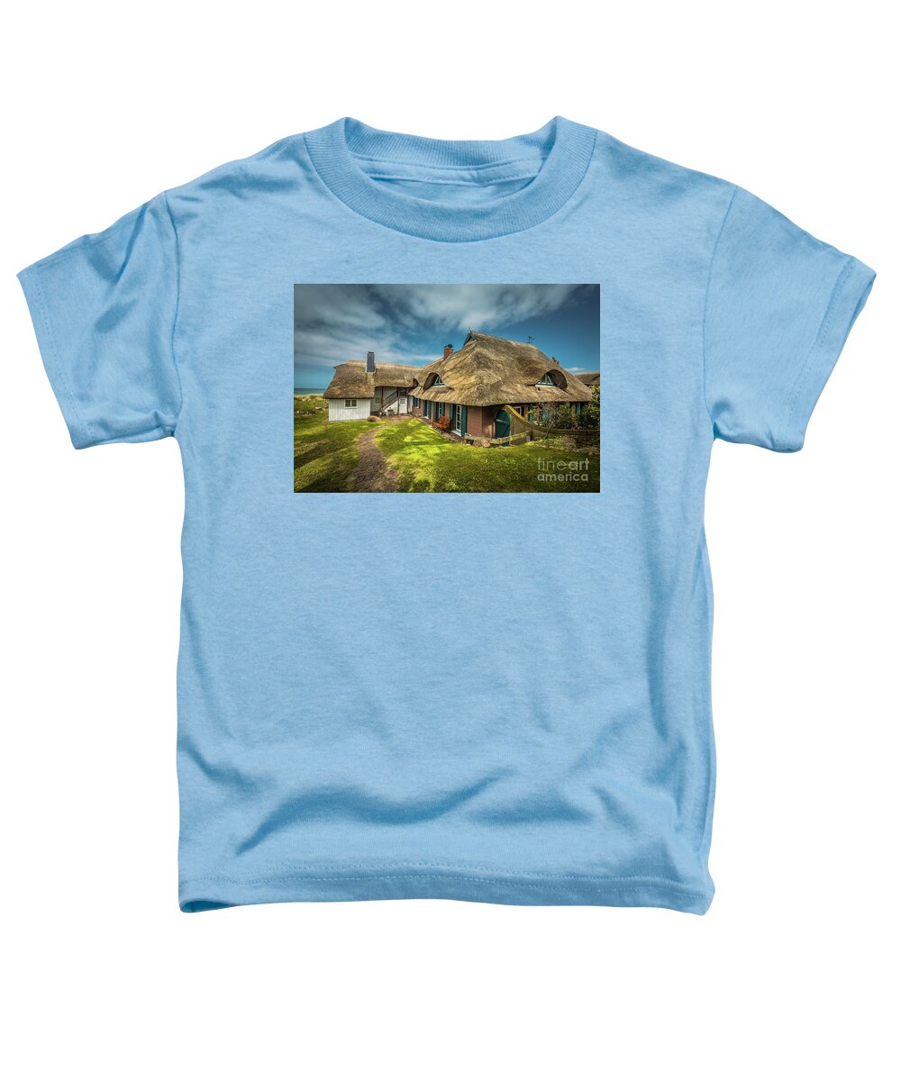 Cottage Toddler T-Shirt featuring the photograph Beautiful Cottage by Eva Lechner
