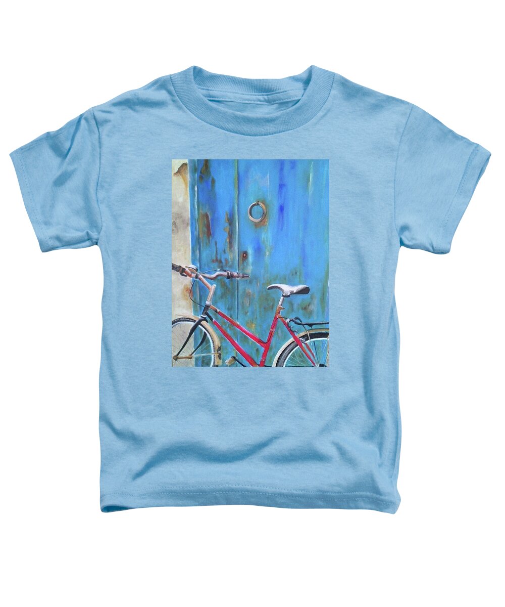  Toddler T-Shirt featuring the photograph Bike by Elizabeth Hoare Gregory