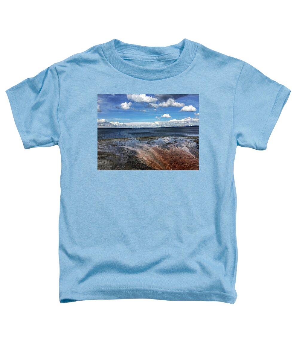 Black Pool Toddler T-Shirt featuring the photograph Black Pool by Aparna Tandon