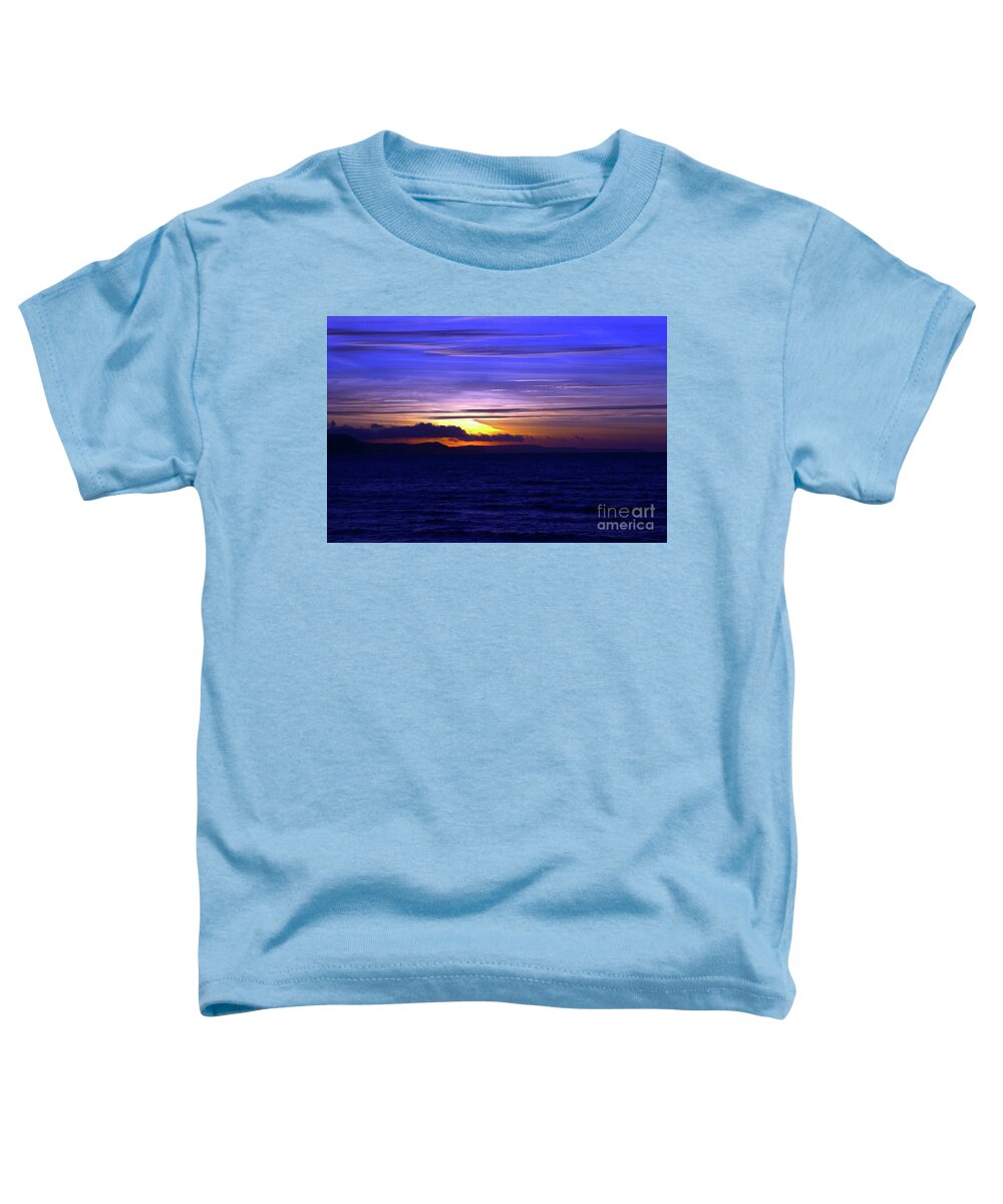 Weymouth Toddler T-Shirt featuring the photograph Blue Heaven by Baggieoldboy