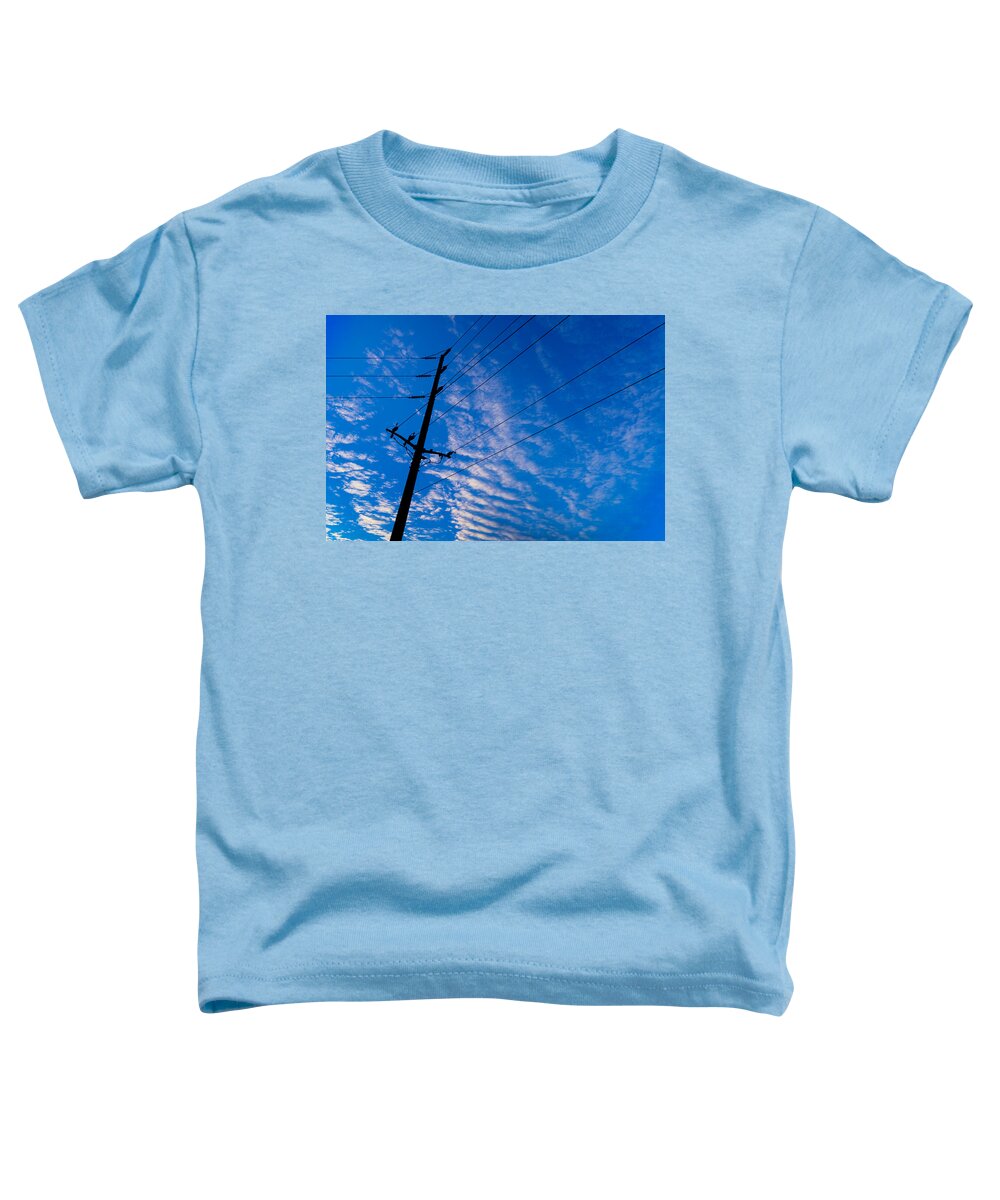 Sky Toddler T-Shirt featuring the photograph Blue Magoo by Derek Dean