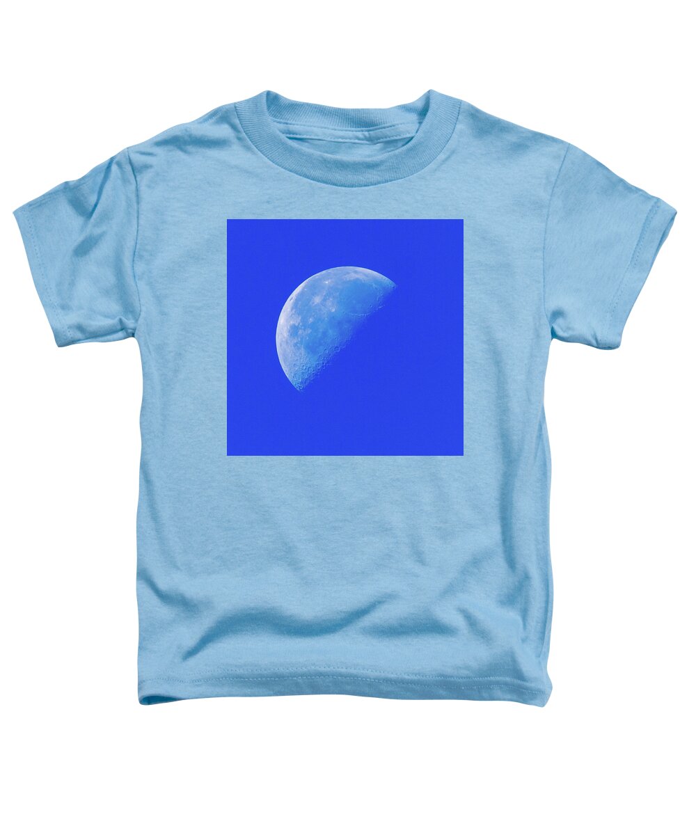 Blue Toddler T-Shirt featuring the photograph Blue Moon by Douglas Killourie