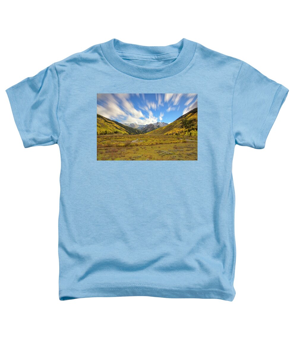Castle Rock Toddler T-Shirt featuring the photograph Caslte Rock Vista by Nancy Dunivin