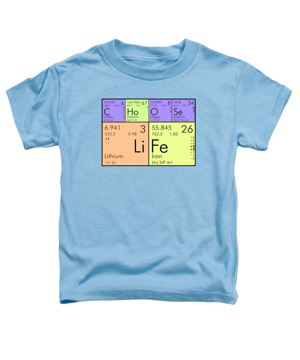 Life Toddler T-Shirt featuring the digital art Choose Life by Mal Bray