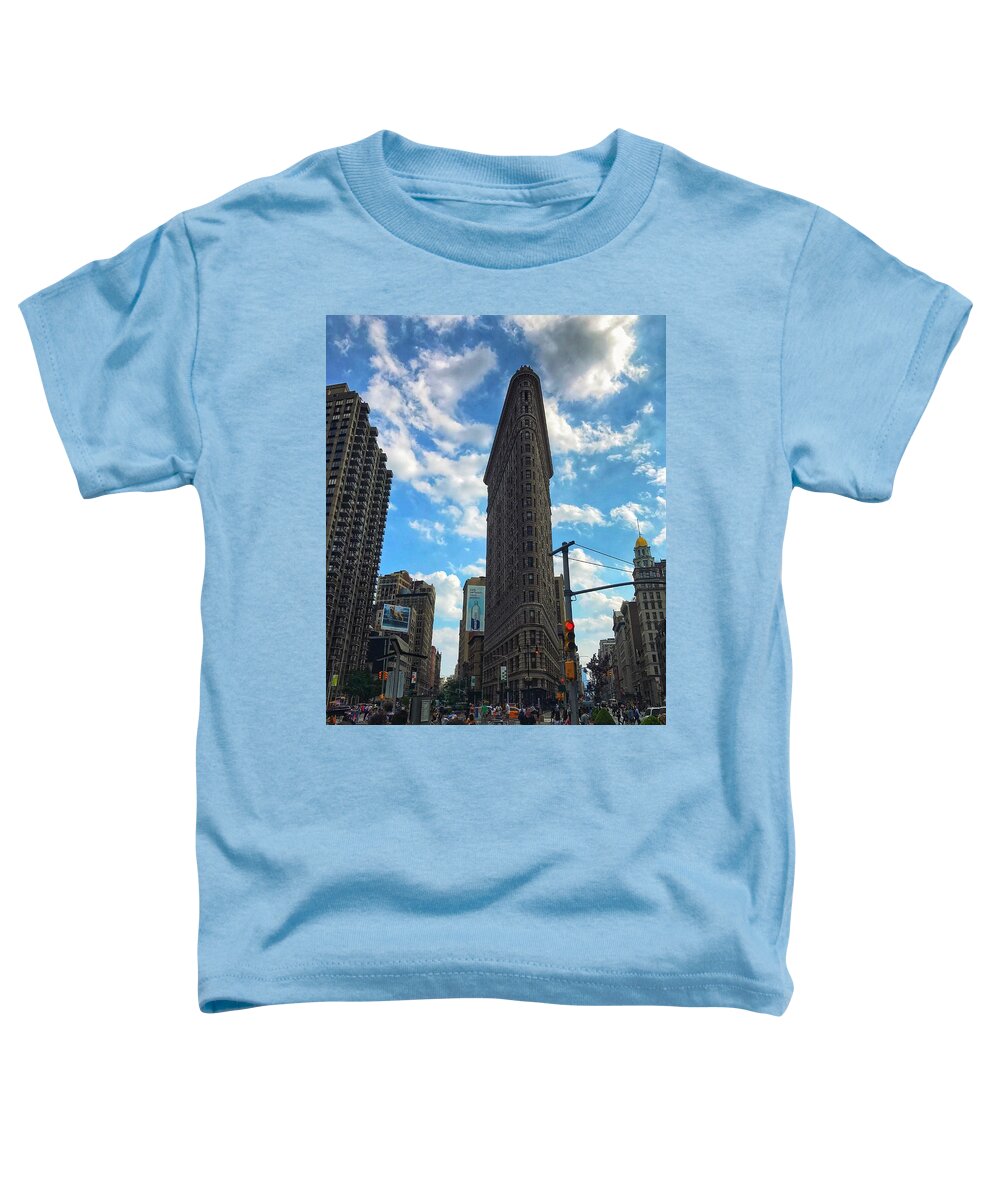 New York Toddler T-Shirt featuring the photograph City Walk by Joseph Caban