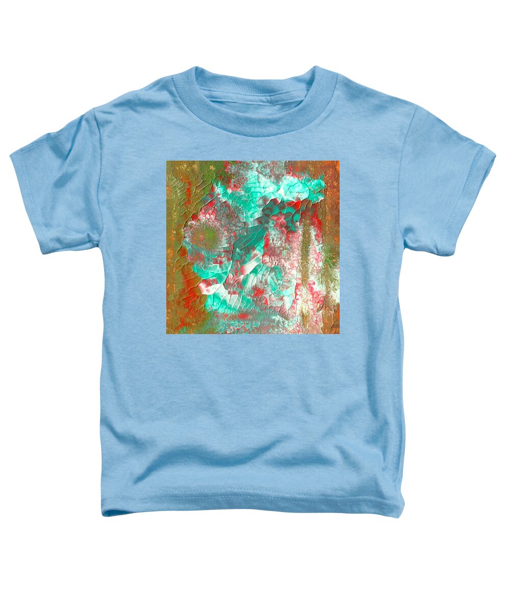 Abstract Toddler T-Shirt featuring the photograph Cold Burn by Charles Brown