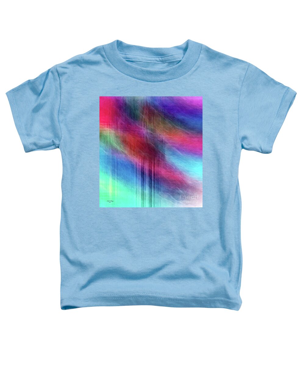 Art Toddler T-Shirt featuring the digital art Coming Together by DB Hayes