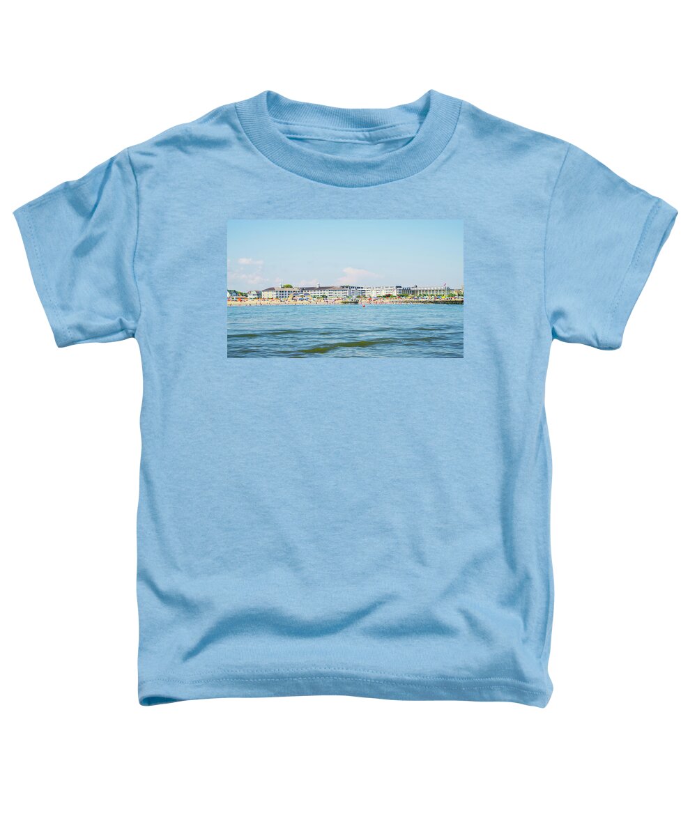 Congress Toddler T-Shirt featuring the photograph Congress Hall at Cape May by Bill Cannon