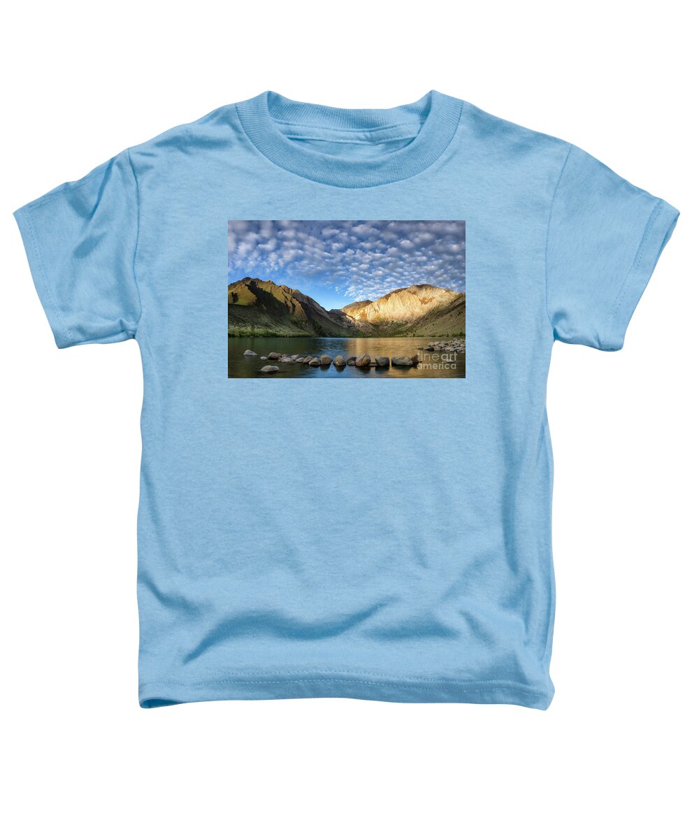 Convict Lake Toddler T-Shirt featuring the photograph Convict Lake by Anthony Michael Bonafede