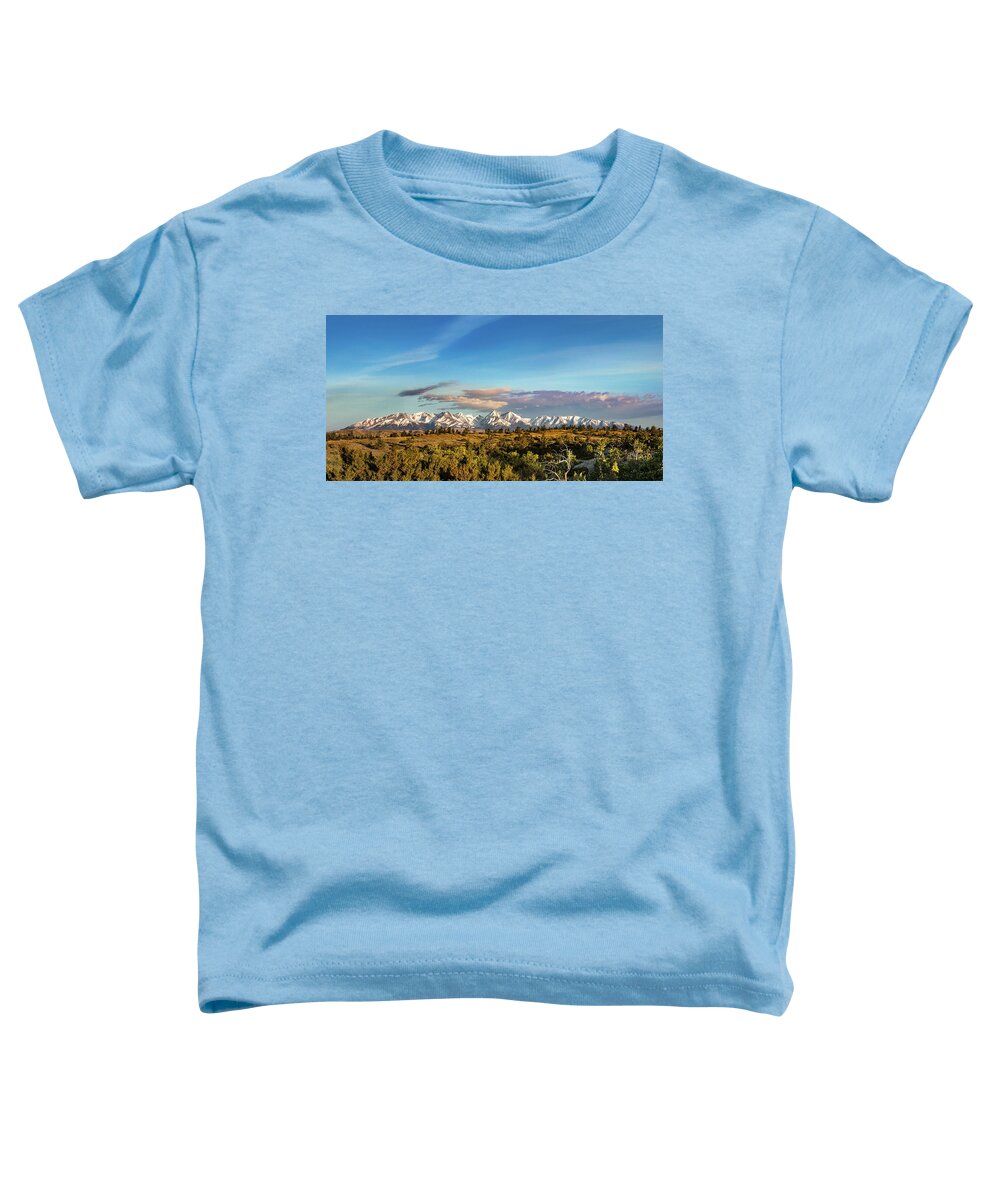Mountains Toddler T-Shirt featuring the photograph Crazy Mountains by Todd Klassy