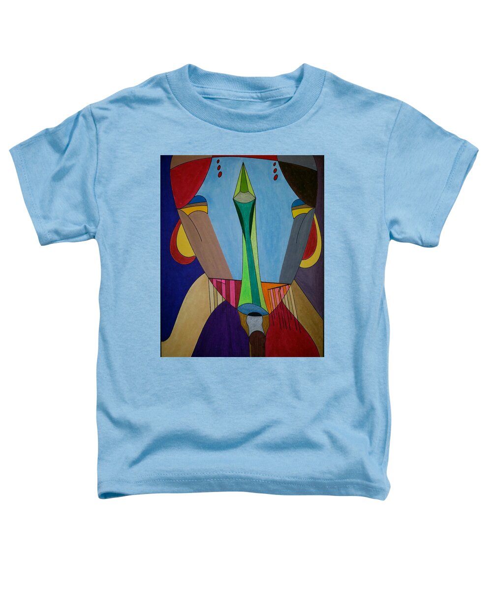 Geometric Art Toddler T-Shirt featuring the painting Dream 312 by S S-ray
