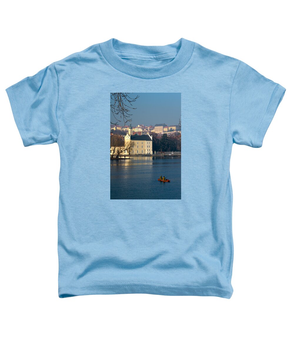 Lawrence Toddler T-Shirt featuring the photograph Eastern European Fishing by Lawrence Boothby