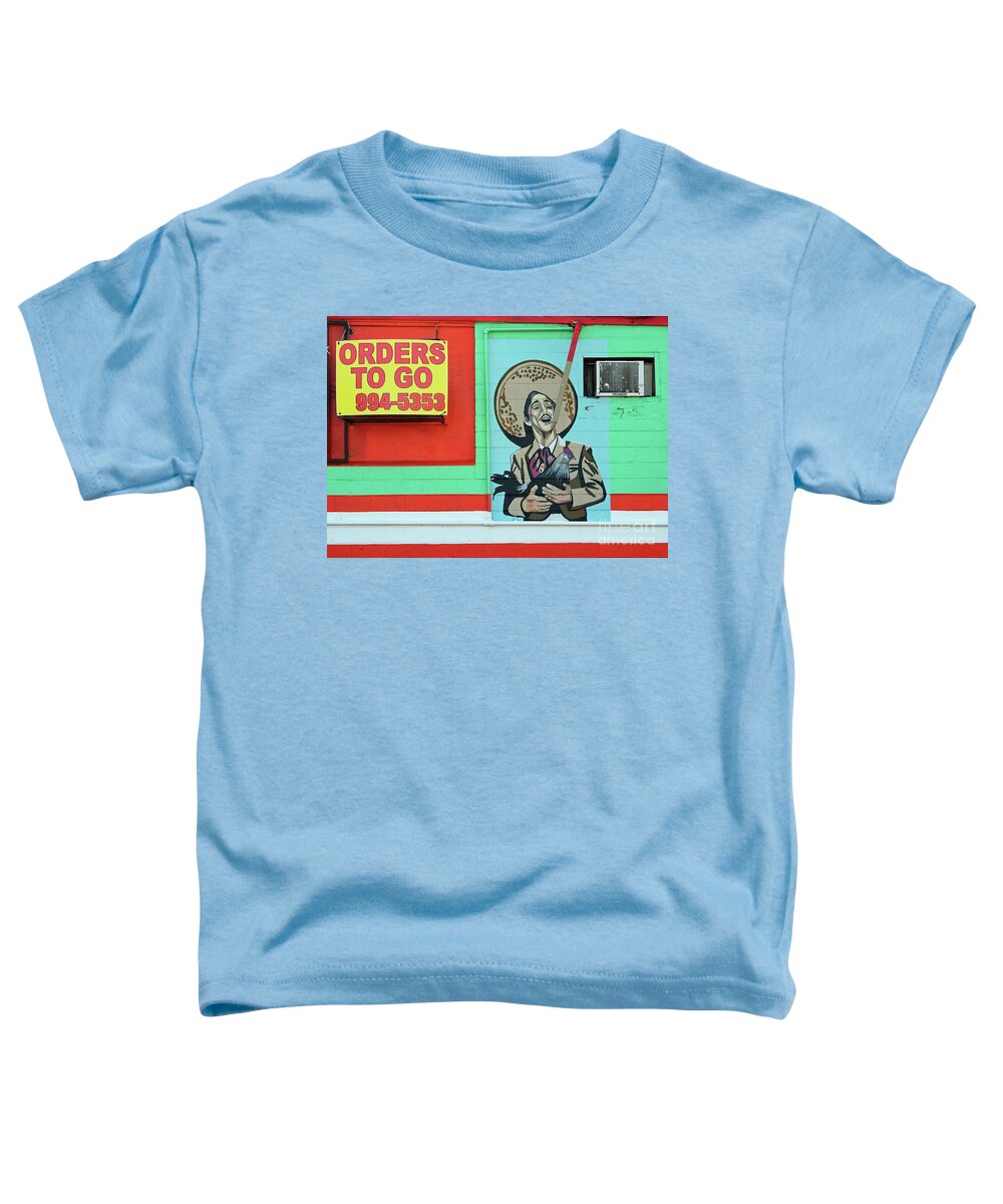 San Antonio Imagery Toddler T-Shirt featuring the photograph EL PICO de GALLO by Joe Pratt