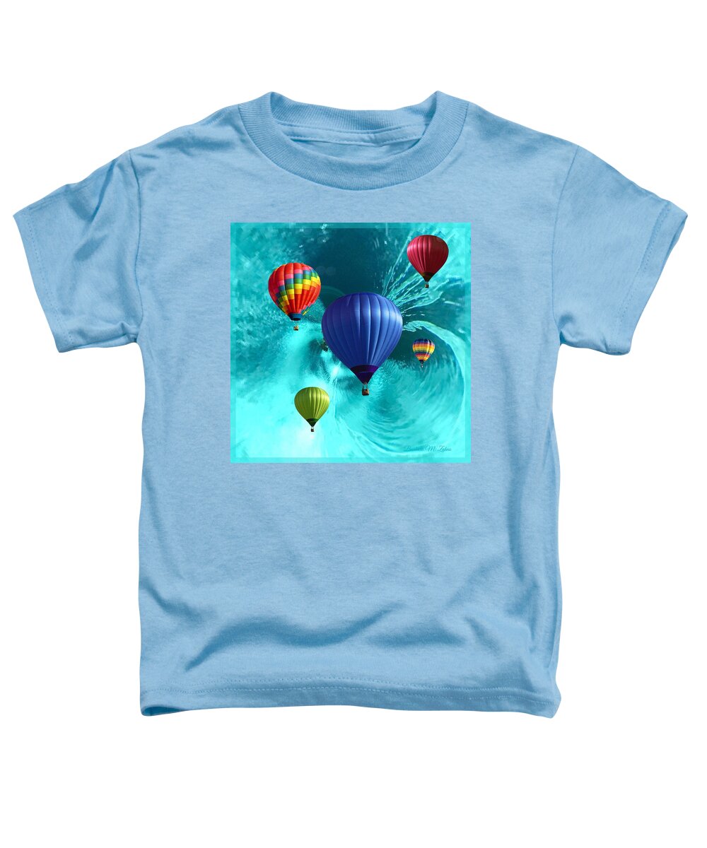 Universe Toddler T-Shirt featuring the photograph Flight into the Universe by Barbara Zahno