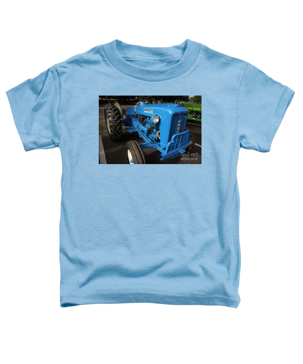 Tractor Toddler T-Shirt featuring the photograph Ford Tractor by Mike Eingle