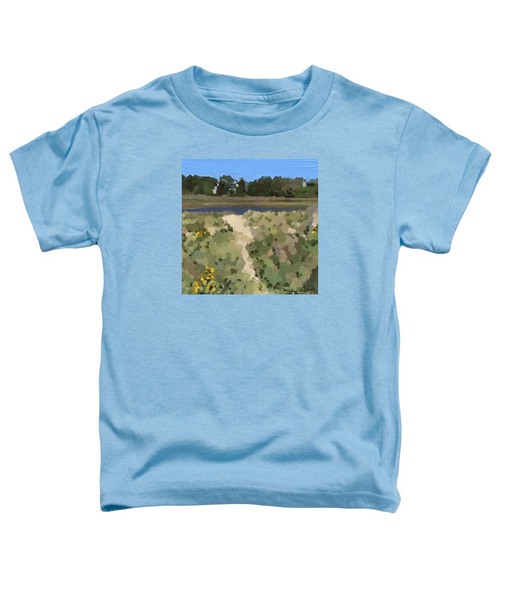 Pond Toddler T-Shirt featuring the photograph Henry's Pond, Rockport, MA. by Melissa Abbott