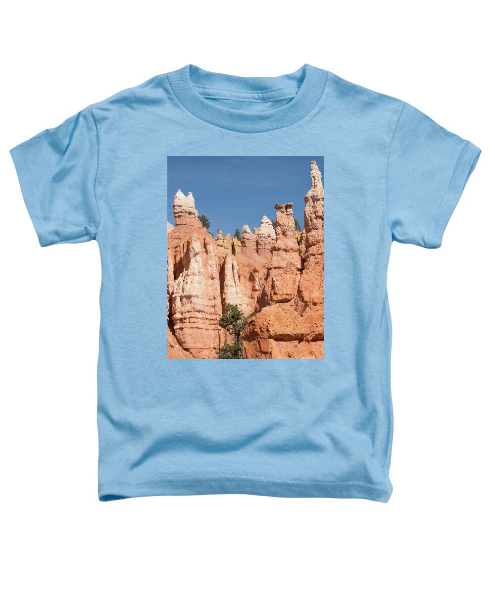 Bryce Canyon National Park Toddler T-Shirt featuring the photograph Hoodoos by Juli Scalzi