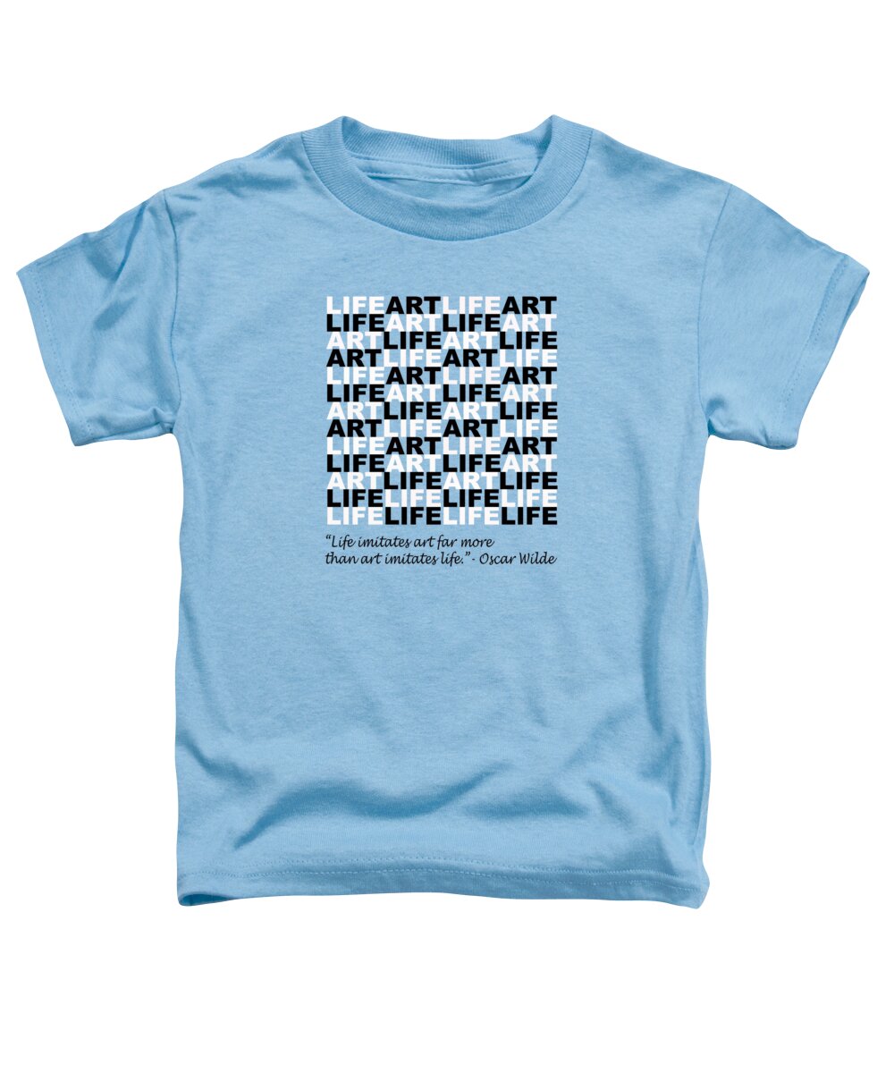 Life Toddler T-Shirt featuring the photograph Life Imitates Art by Mal Bray
