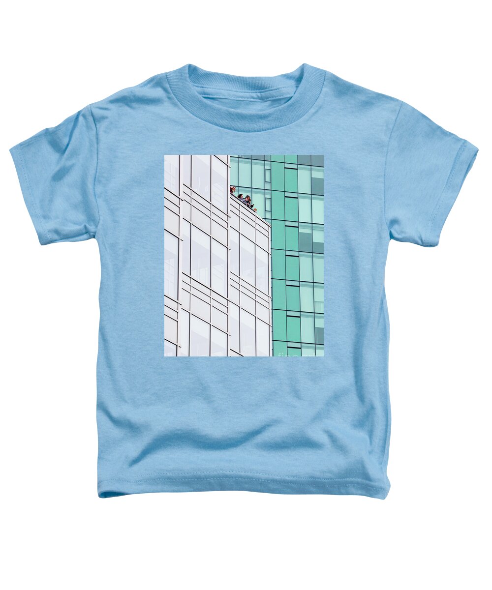 Glass Toddler T-Shirt featuring the photograph Lofty View by Chris Dutton
