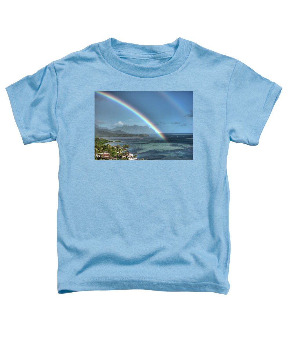 Hawaii Toddler T-Shirt featuring the photograph Make mine a double by Dan McManus