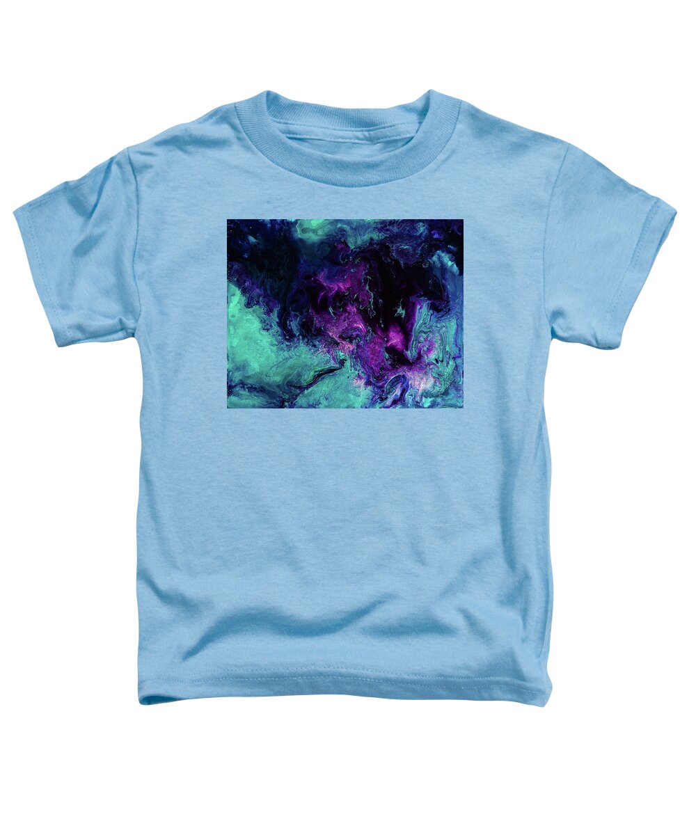 Fantasy Toddler T-Shirt featuring the painting Nebulous by Jennifer Walsh