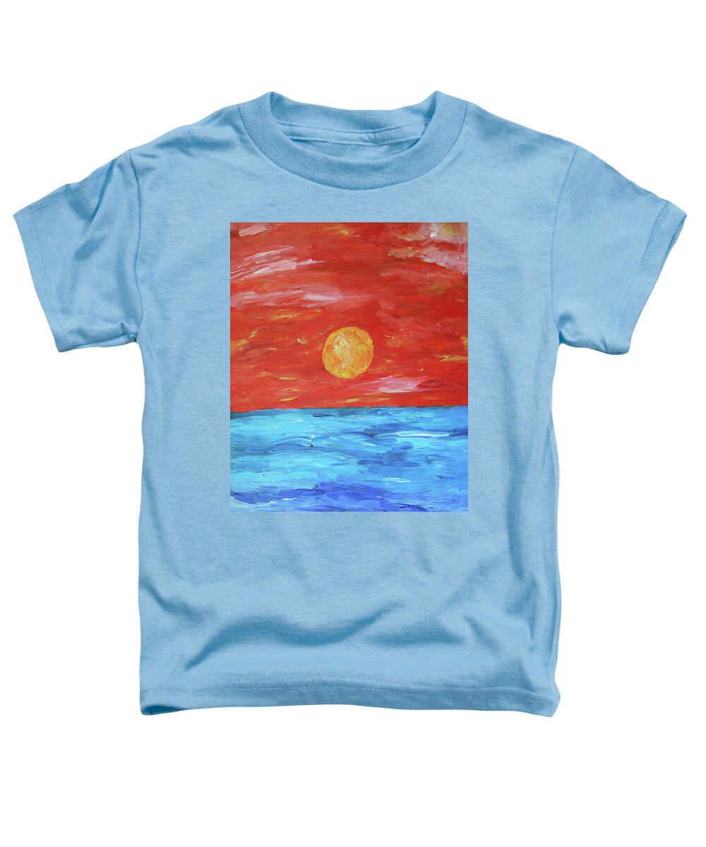 Fusionart Toddler T-Shirt featuring the painting Peace by Ralph White