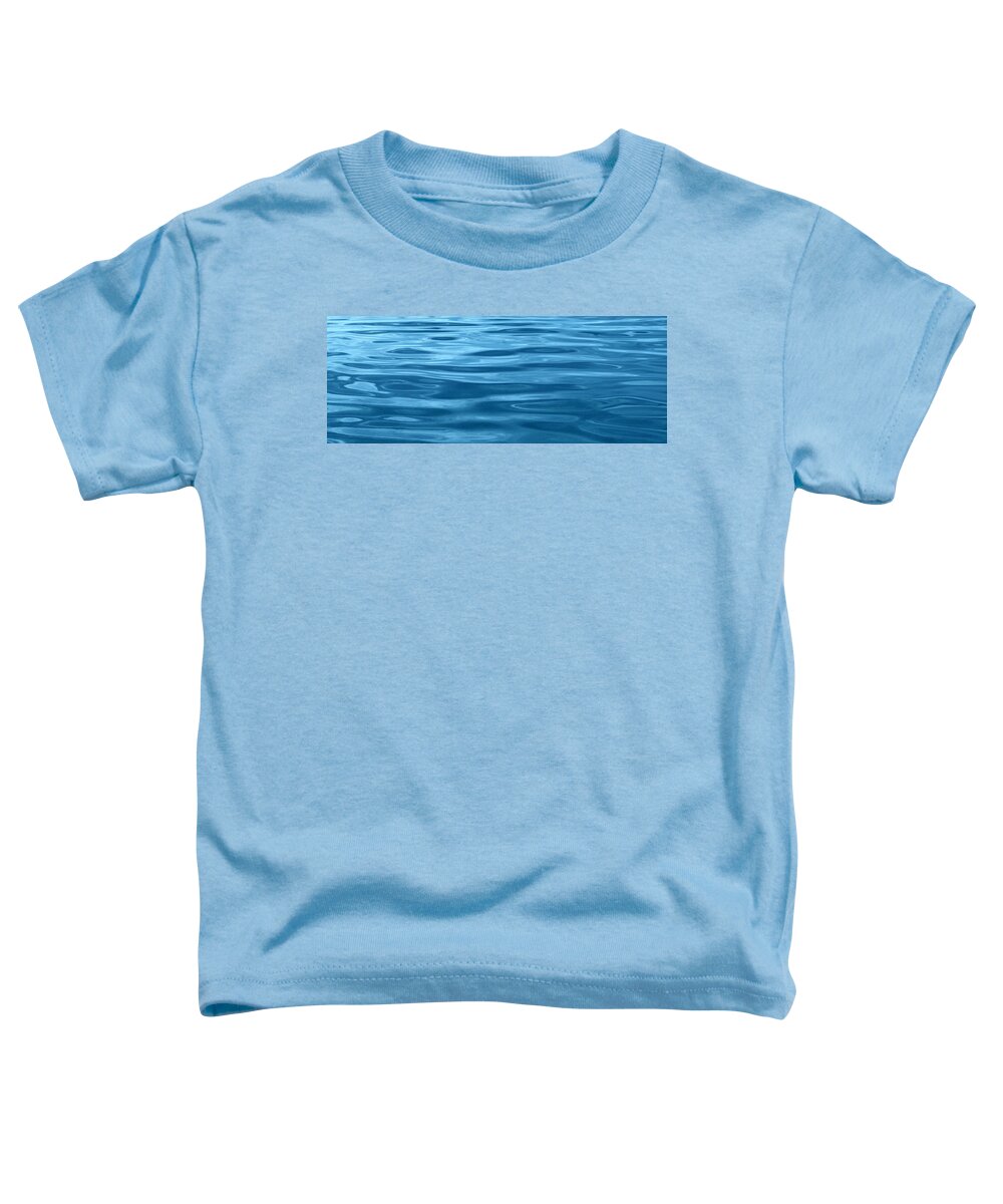 Blue Toddler T-Shirt featuring the photograph Peaceful Blue by Steven Robiner