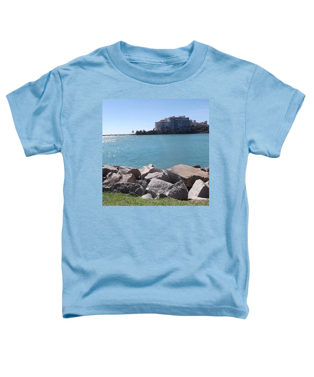 Beautiful Toddler T-Shirt featuring the photograph Perfect Weather Back In Miami In by Charlotte Cooper