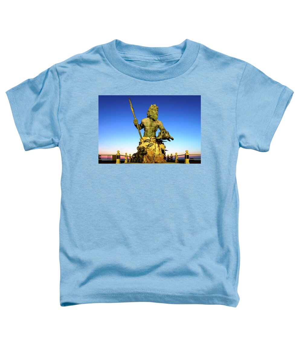 God Toddler T-Shirt featuring the photograph Sea King by Michael Scott