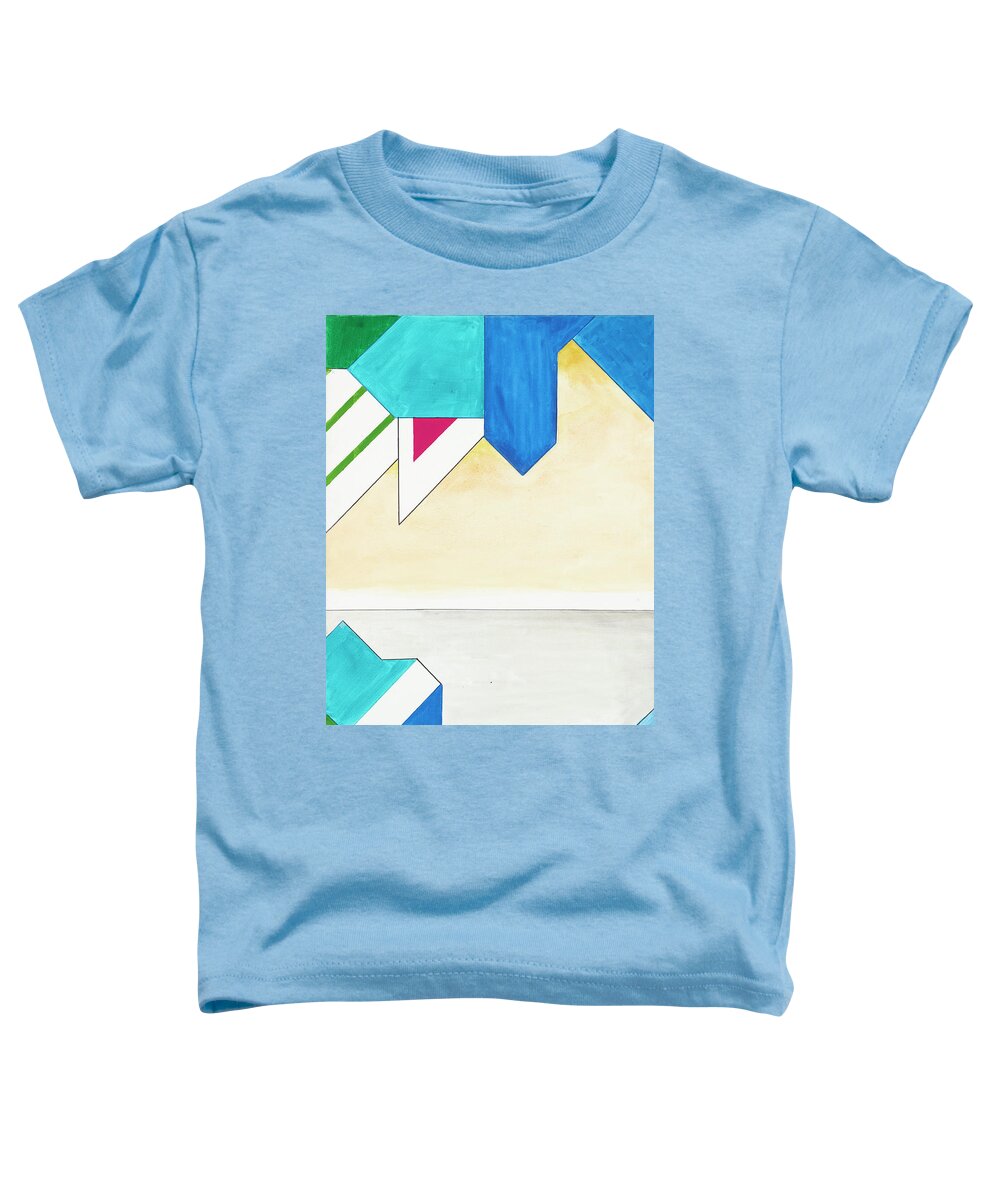 Abstract Toddler T-Shirt featuring the painting Sinfonia dell eternita - Part 4 by Willy Wiedmann