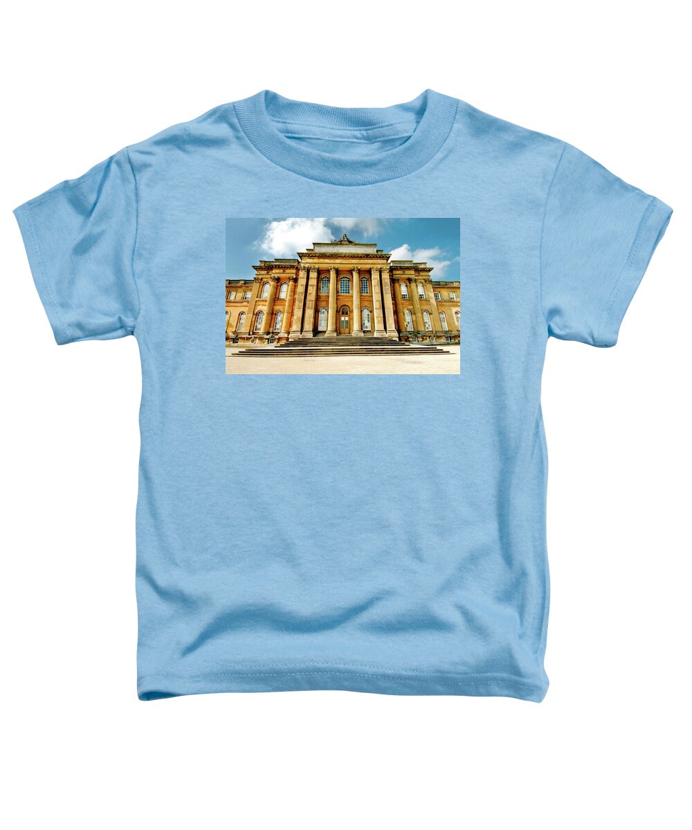 Blenheim Palace Toddler T-Shirt featuring the photograph Summer Home by Greg Fortier