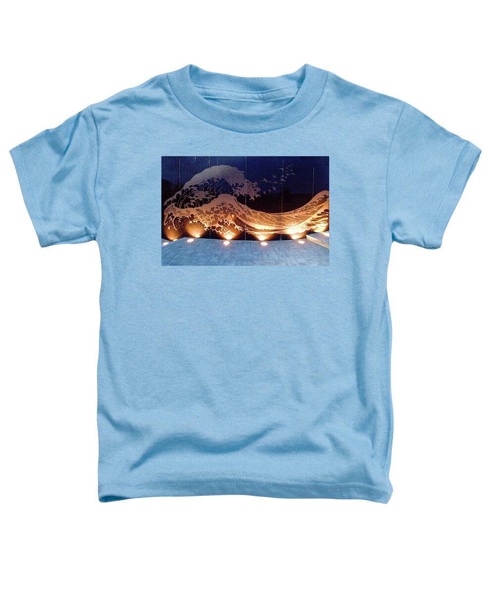 Twa Toddler T-Shirt featuring the photograph T W A 800 Memorial V by Newwwman