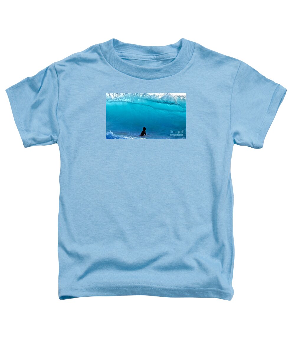 Wave Toddler T-Shirt featuring the photograph That's a Wave - Kekaha Beach by Debra Banks