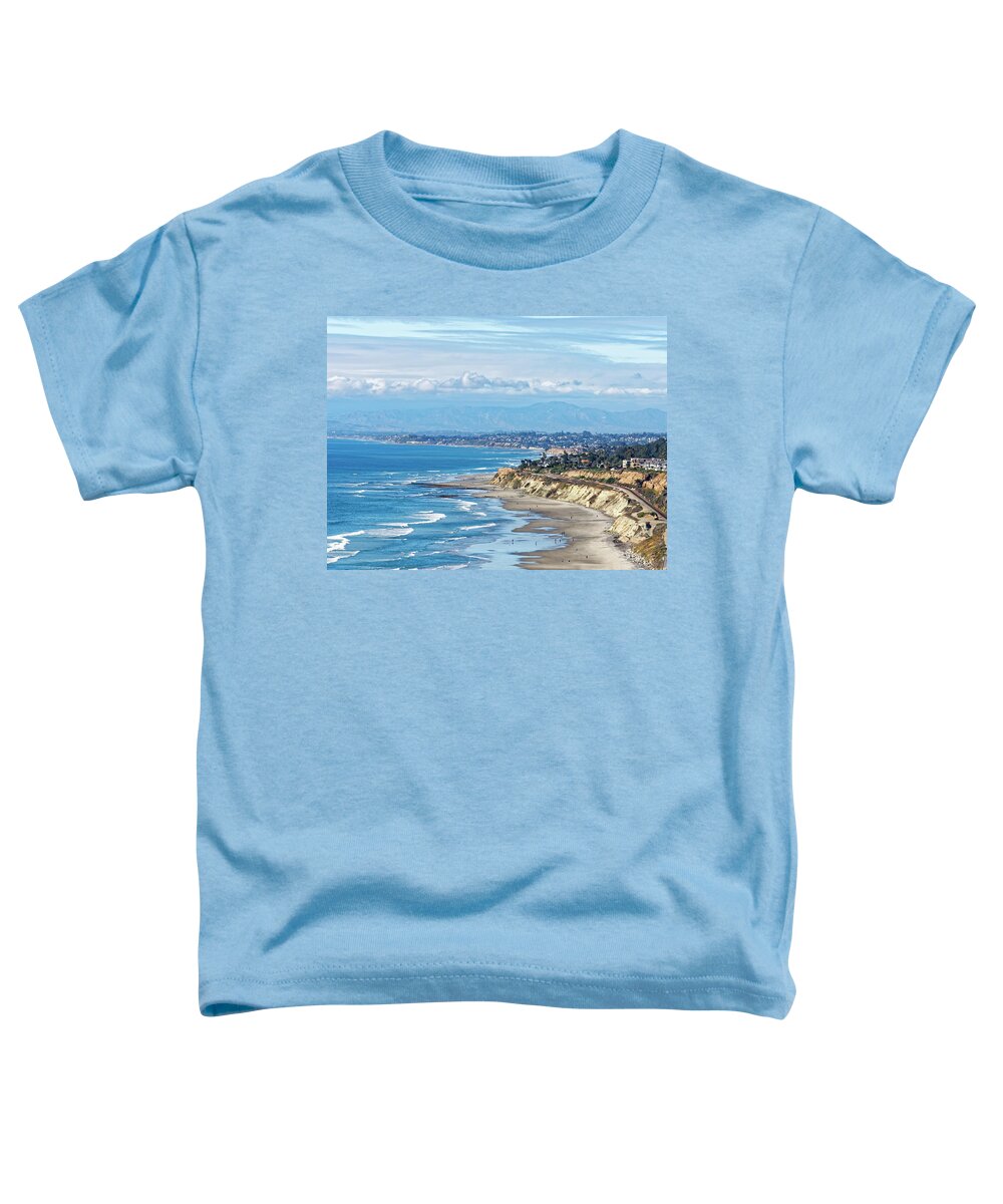 Landscape Toddler T-Shirt featuring the photograph Torrey Pines by Peter Ponzio