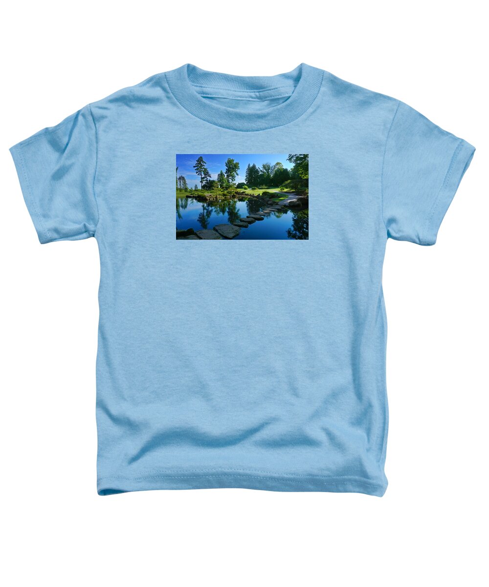 Dawes Toddler T-Shirt featuring the photograph Tranquility by Amanda Jones