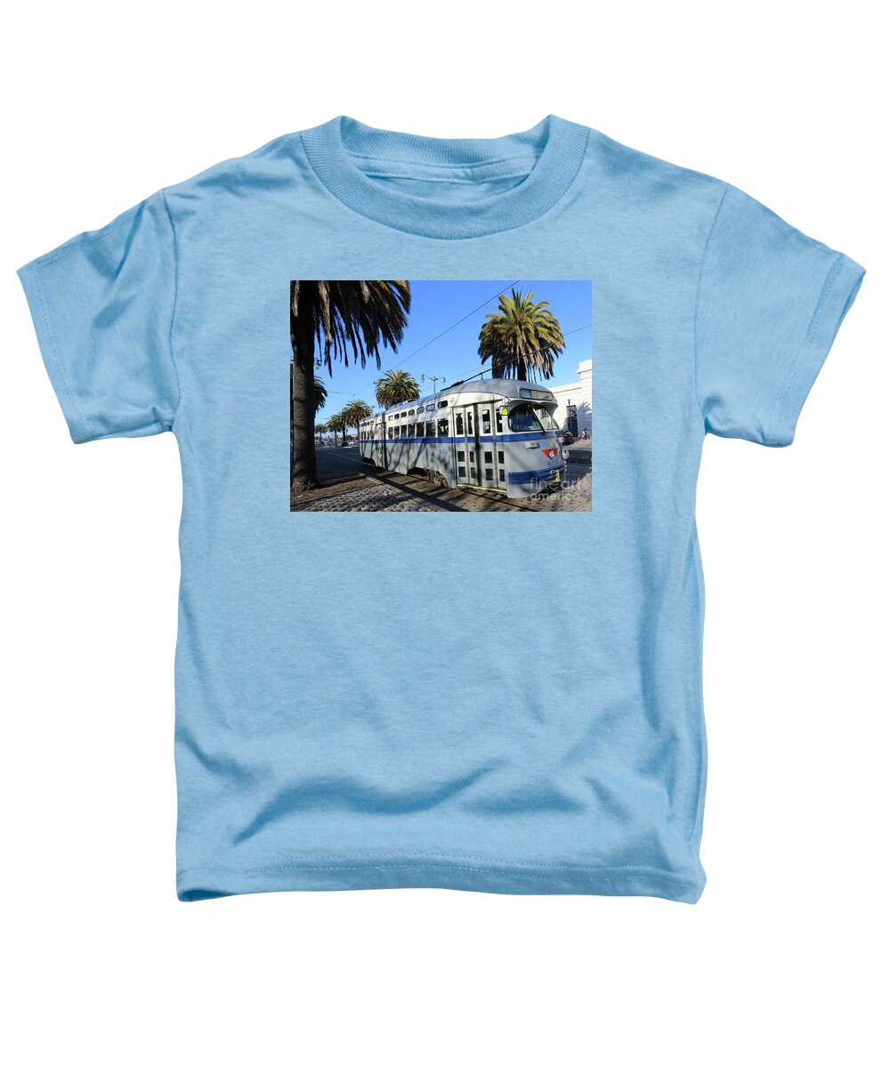Cable Car Toddler T-Shirt featuring the photograph Trolley Number 1070 by Steven Spak