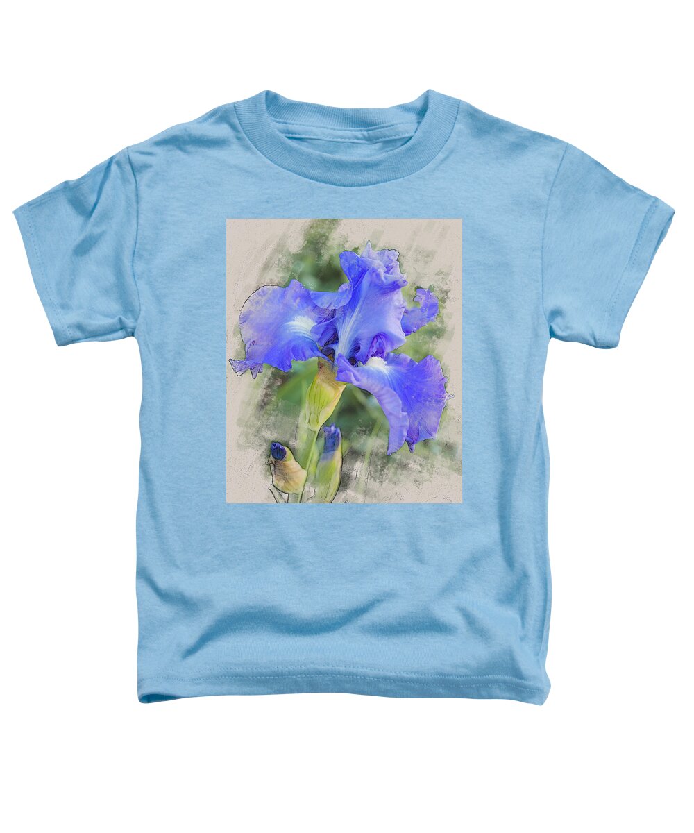 5dii Toddler T-Shirt featuring the digital art Victoria Falls by Mark Mille